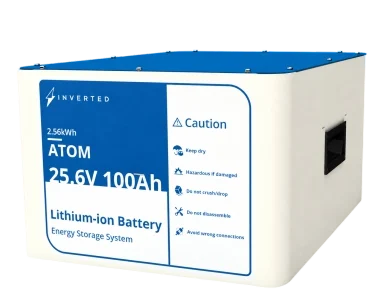 25.6V 100Ah lithium battery